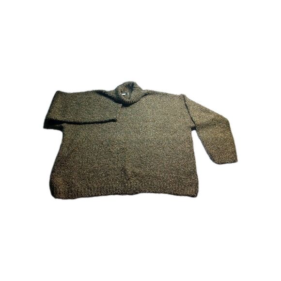 United Knitwear Vintage Green Knit Sweater Women's size M/L - Picture 2 of 10